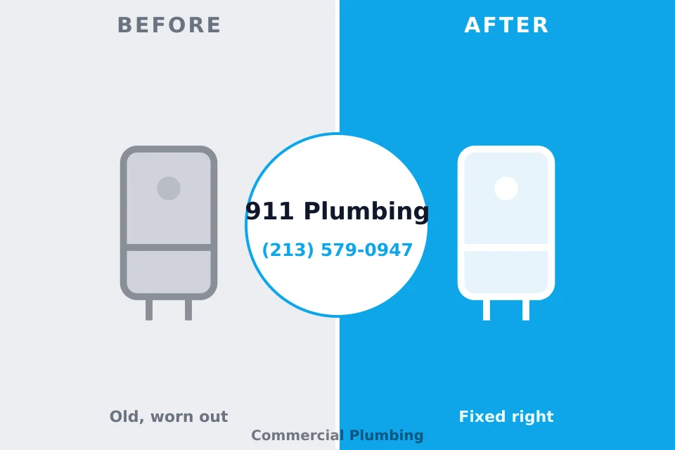 Before and after: plumbing repair Snowflake, AZ